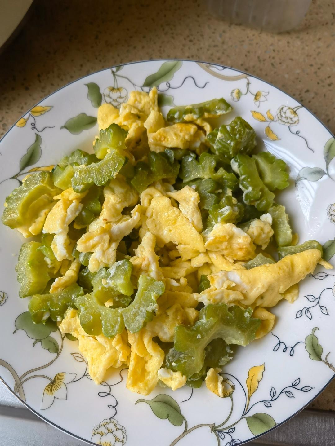 苦瓜炒蛋