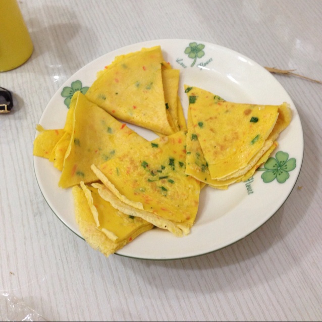 葱花鸡蛋饼