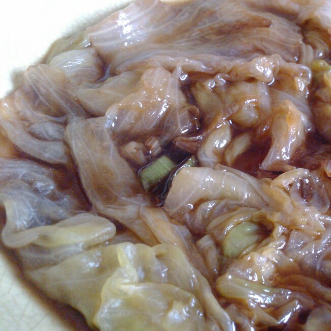 白灼生菜