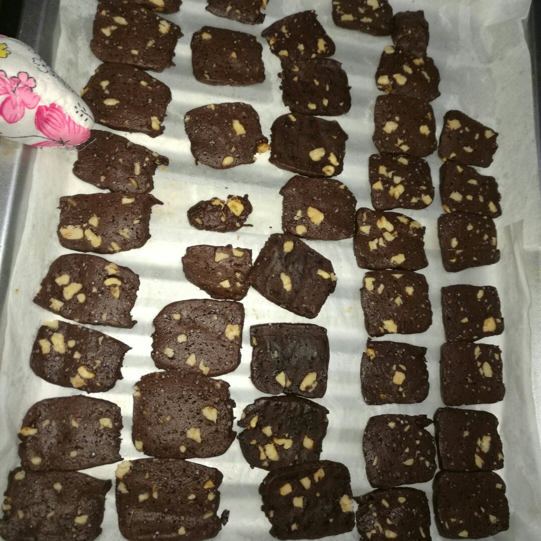 可可核桃饼干