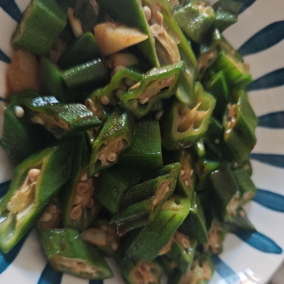 蚝油秋葵