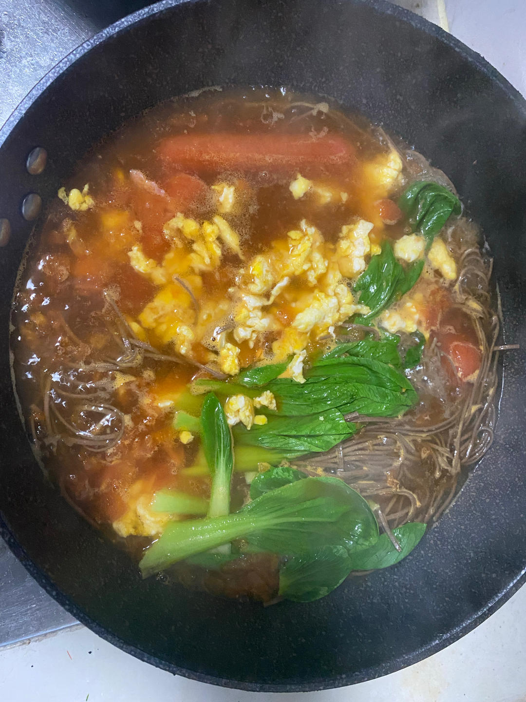 0失败，巨简单的番茄炝锅面