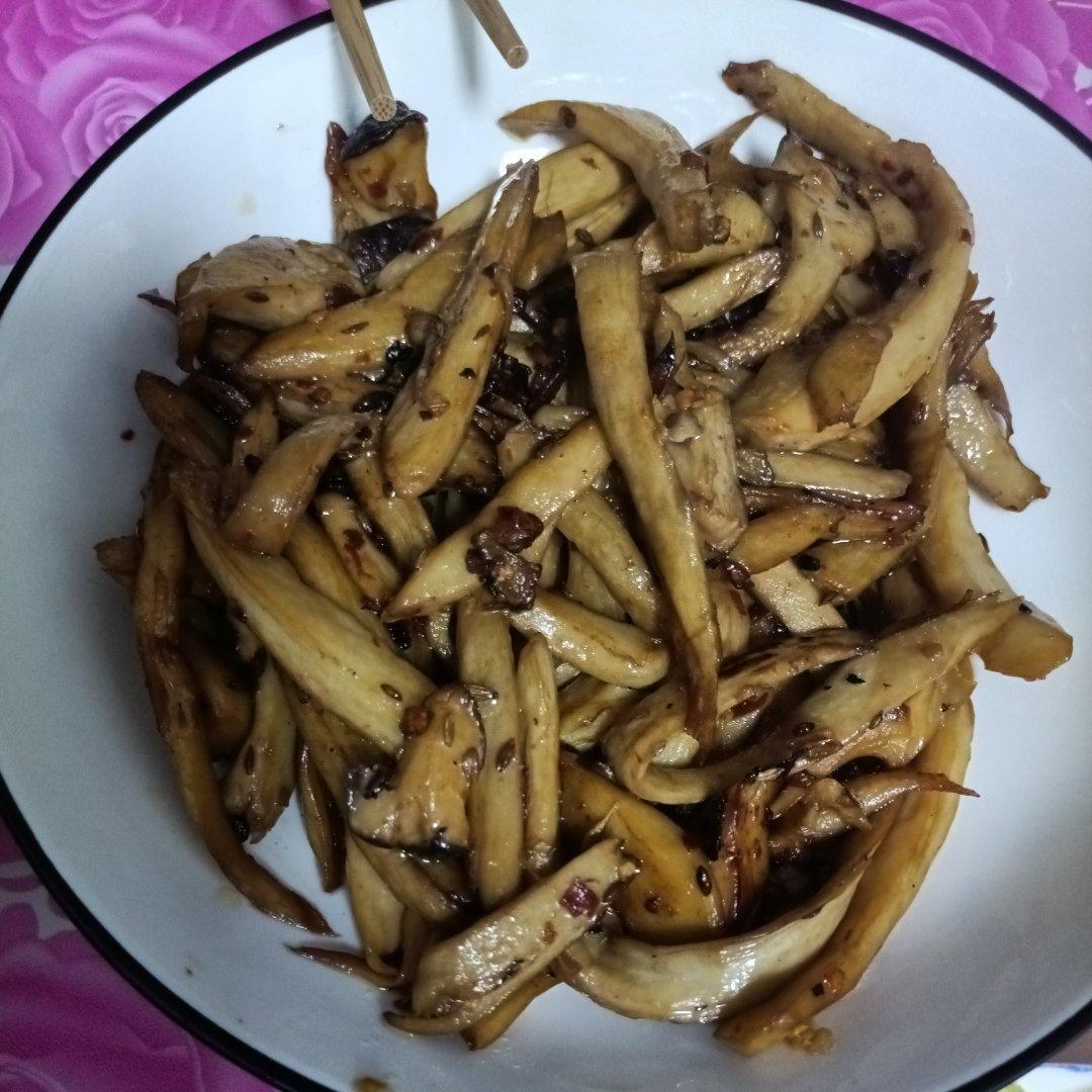 干煸手撕杏鲍菇