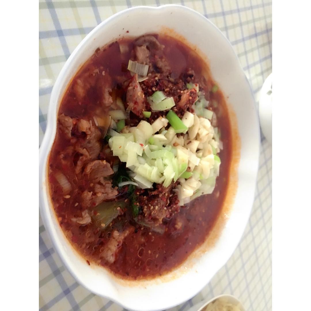 水煮肉片 Sichuan Boiled Spicy Pork