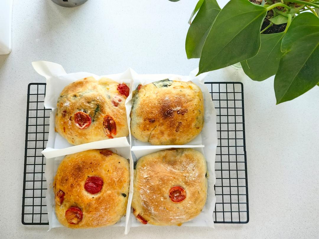 【ciabatta】家庭版恰巴塔，软乎乎的拖鞋面包