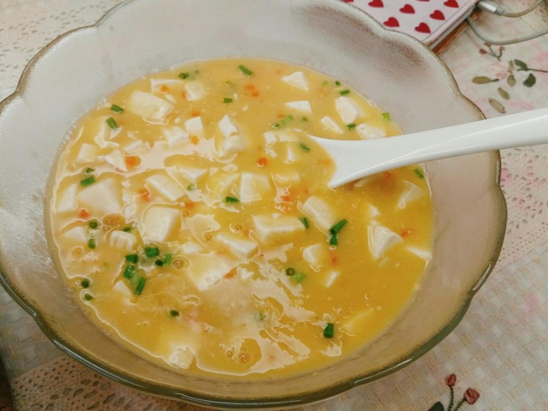 咸蛋黄豆腐