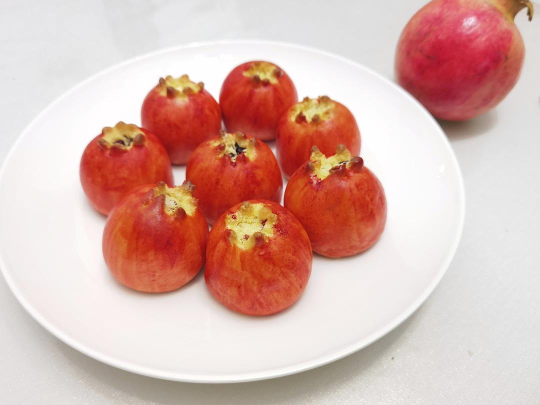 红红火火的石榴烧果子