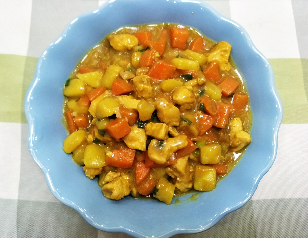 下饭菜——咖喱土豆鸡胸肉的做法