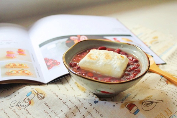 日式麻糬红豆汤