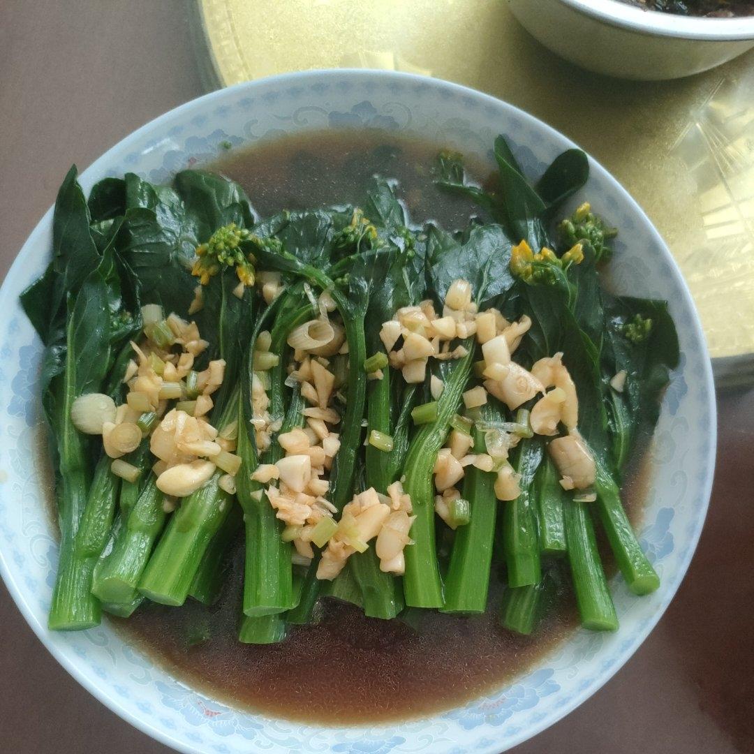 3分钟就能搞定的蚝油菜心，清爽可口，减肥减脂，好吃不怕胖！