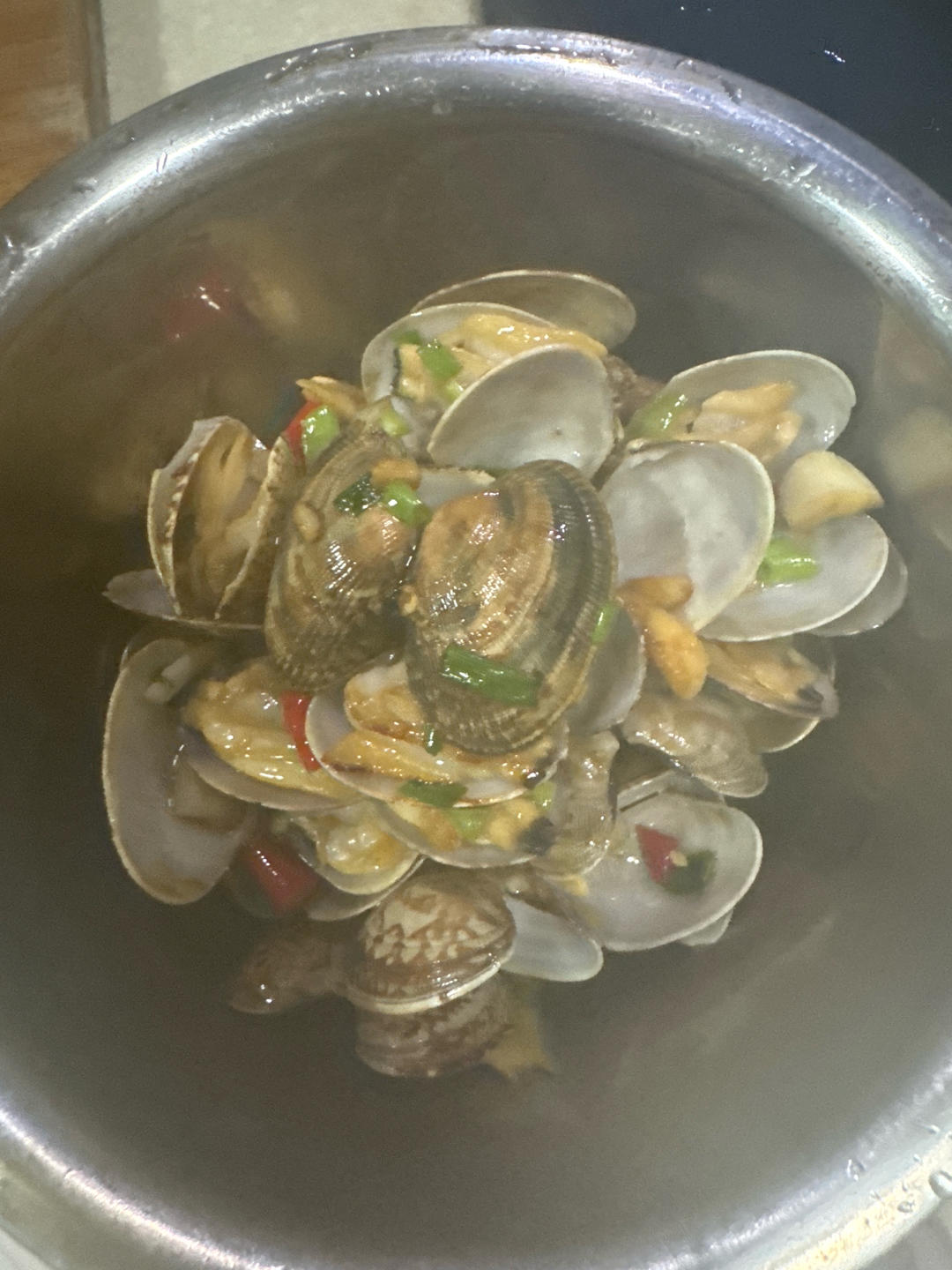 蚝油炒花蛤