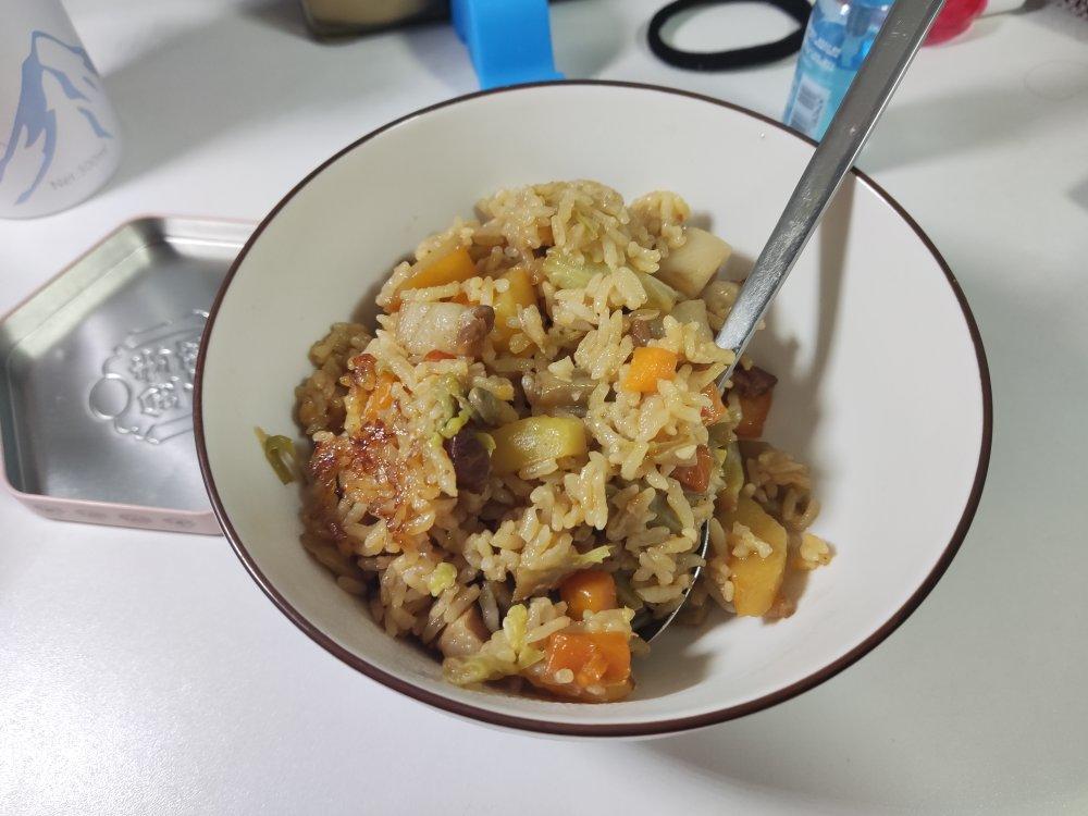 五花肉土豆豆角焖饭（电饭煲版）