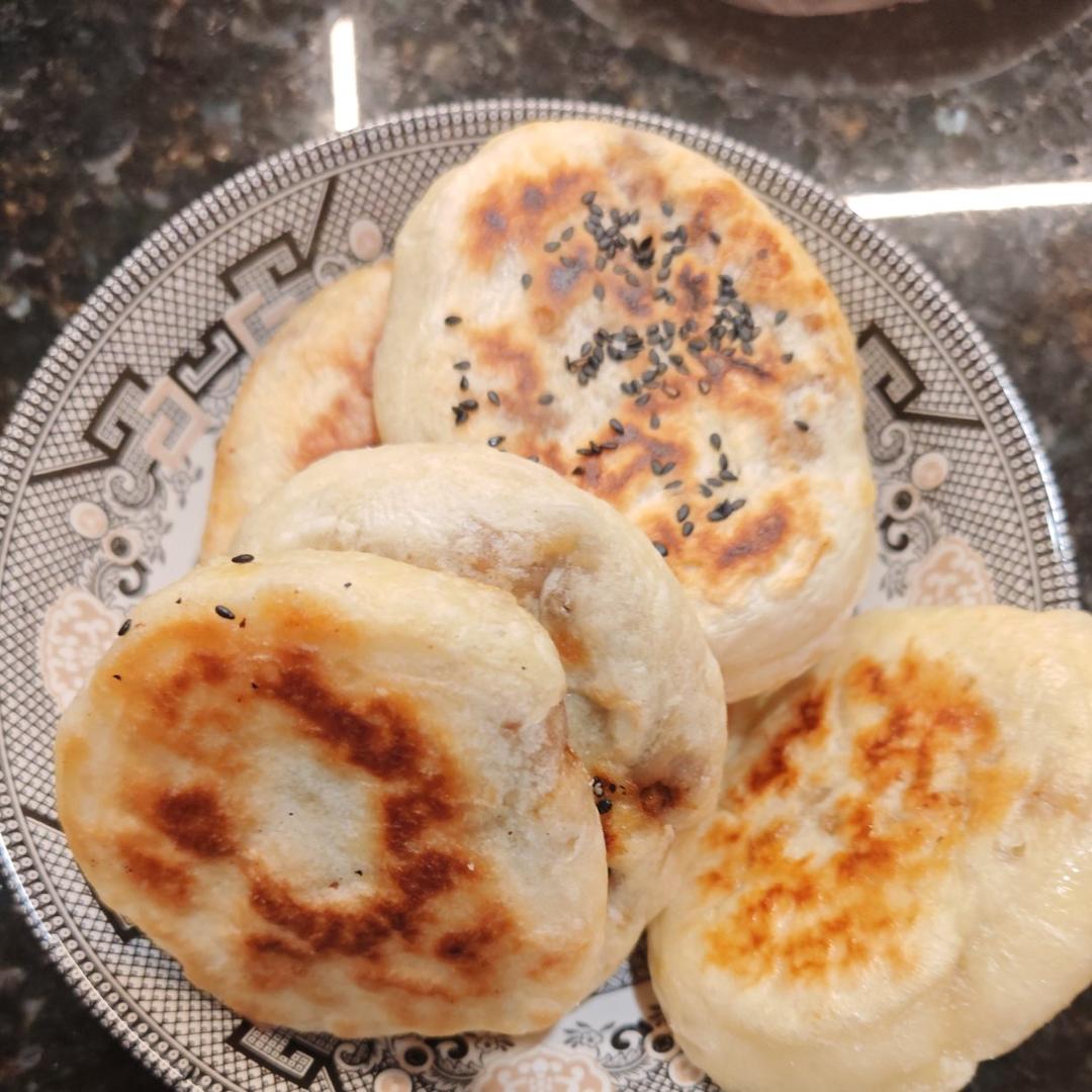 复刻网红葱油肉饼
