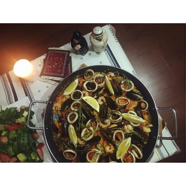 【曼食慢语】Seafood Paella 西班牙海鲜饭