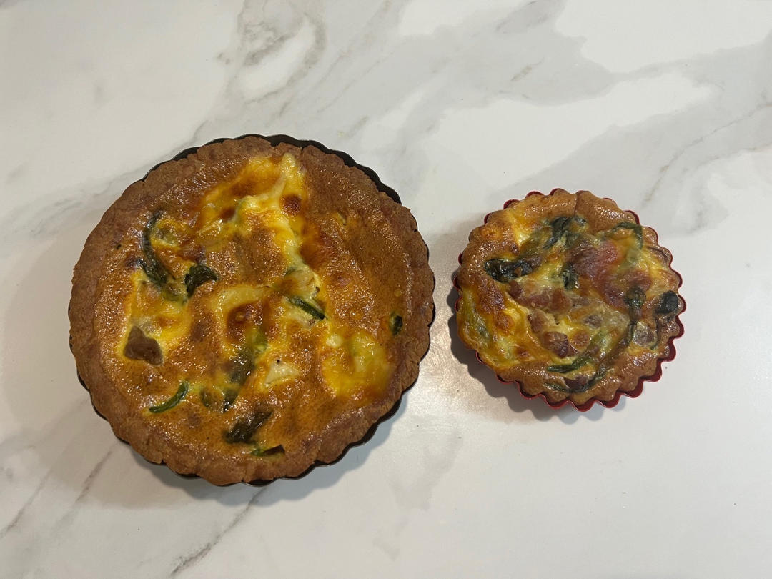 【生酮低碳】法式咸派蛋奶派quiche