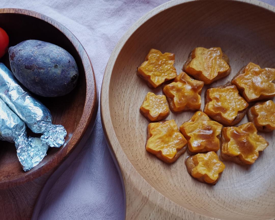 奶香红薯片的做法