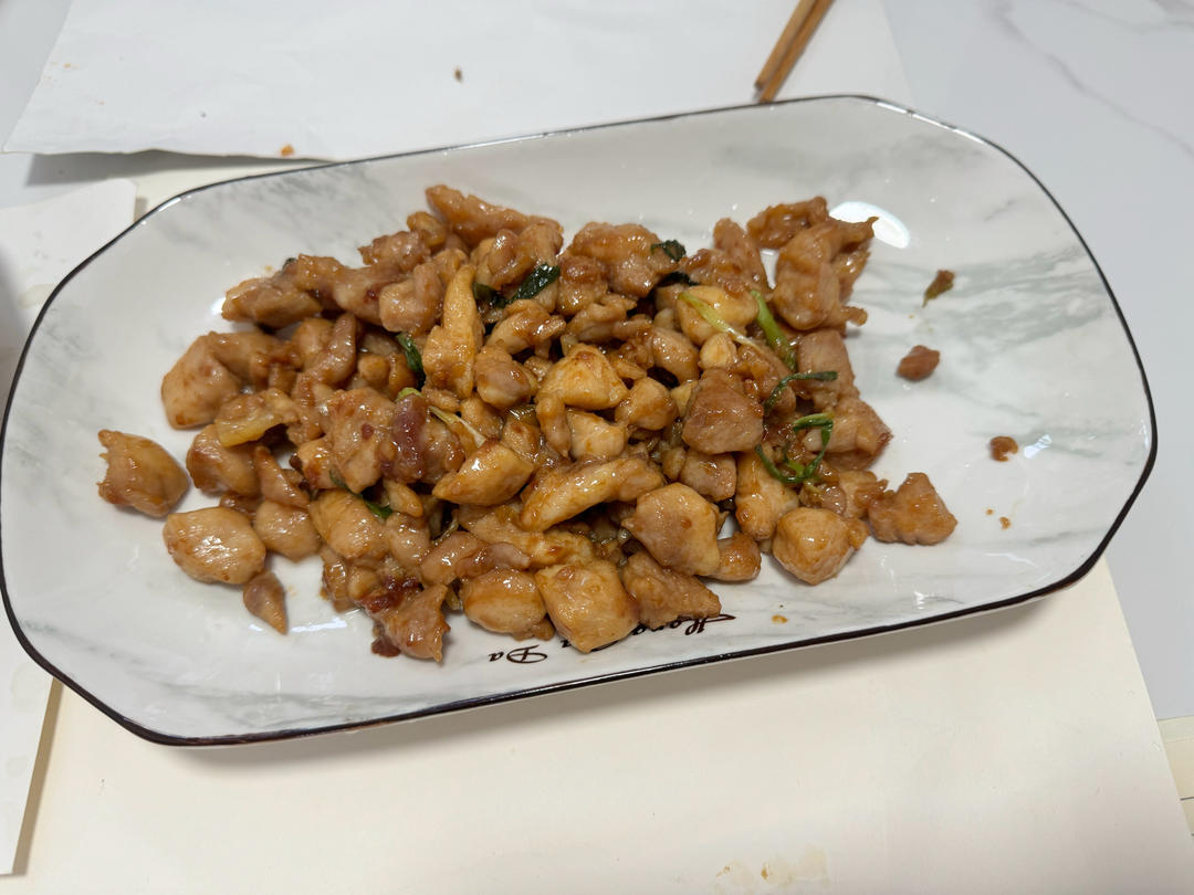 葱烧鸡腿肉