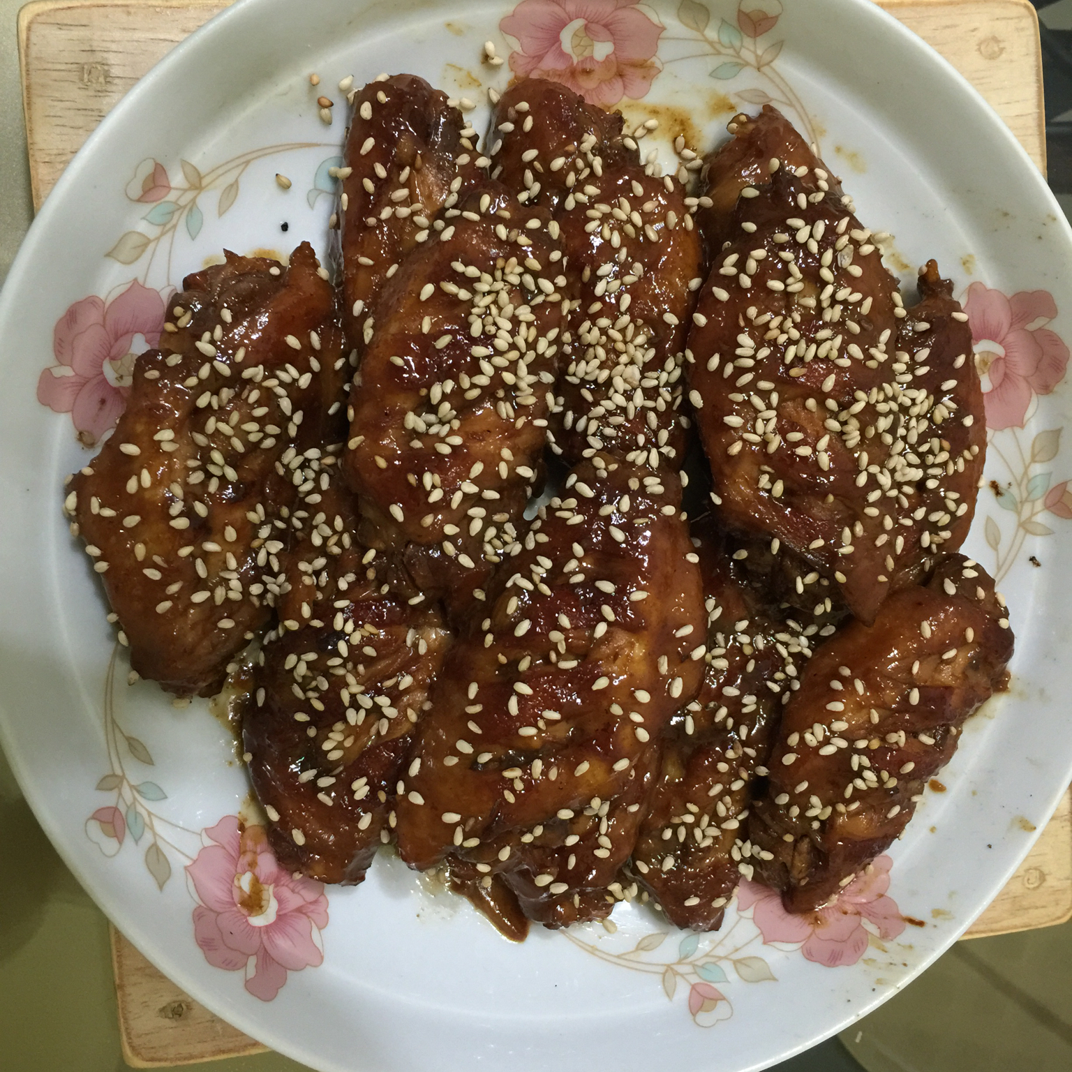 蜜汁鸡翅