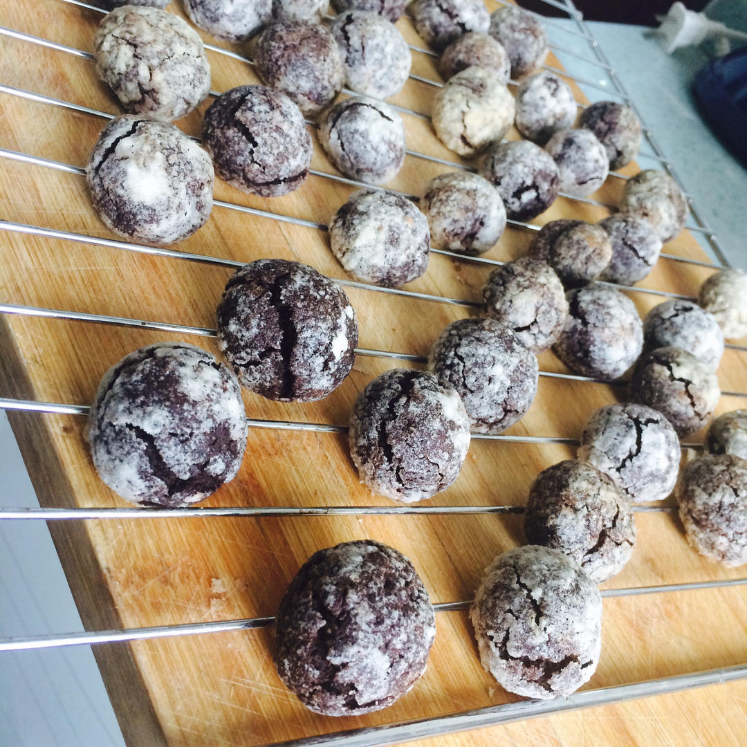 苦咖啡裂纹饼干（减糖植物油版）