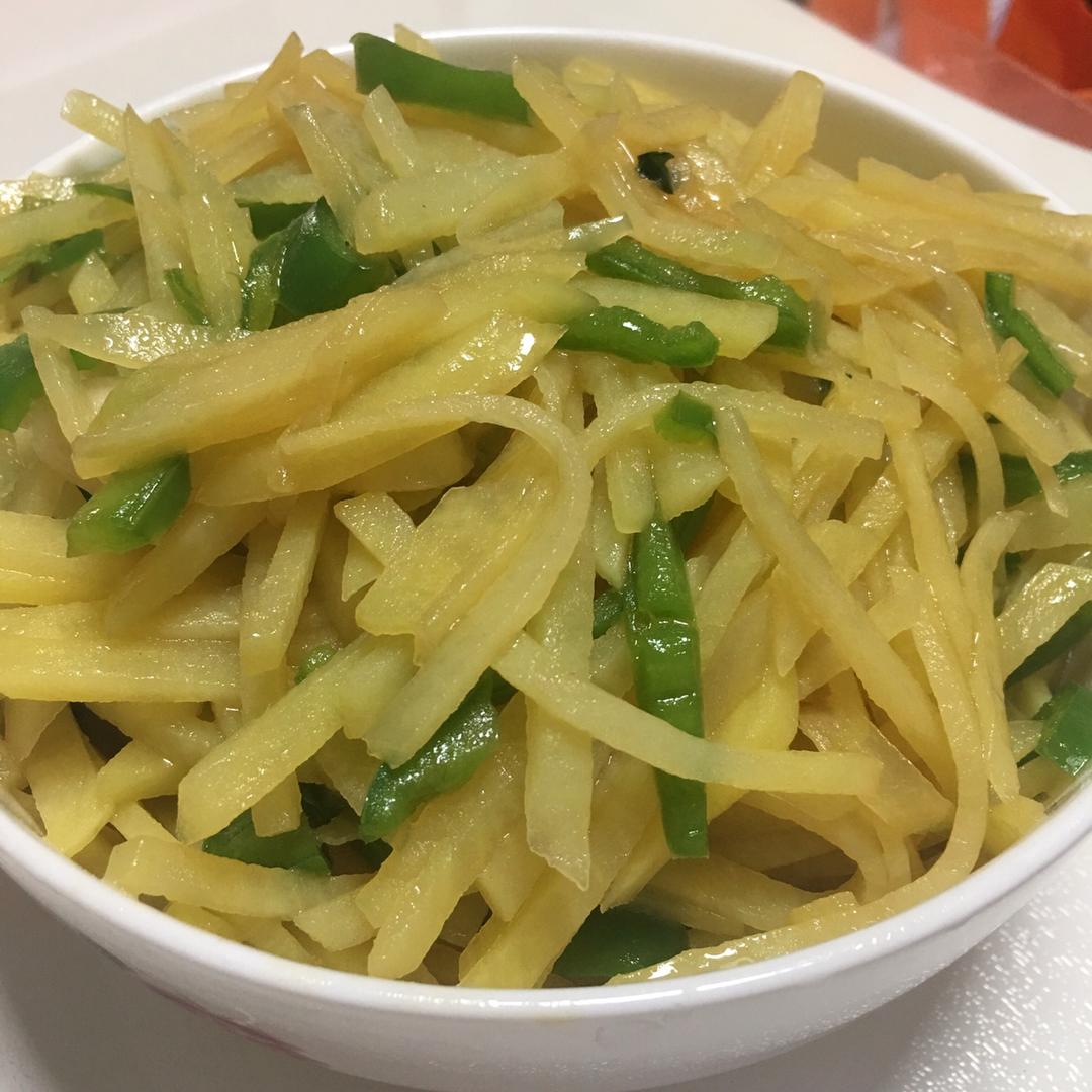 青椒土豆丝