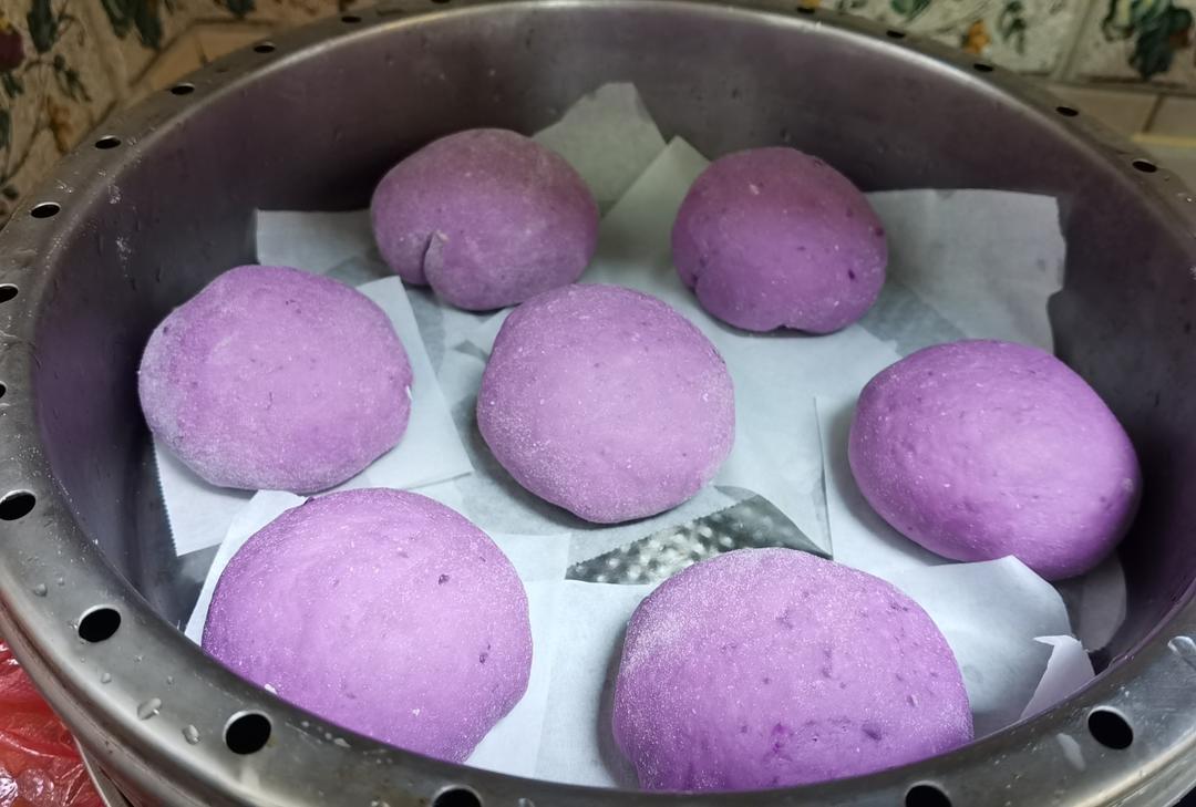 紫薯包(粉色包子了解一下~)