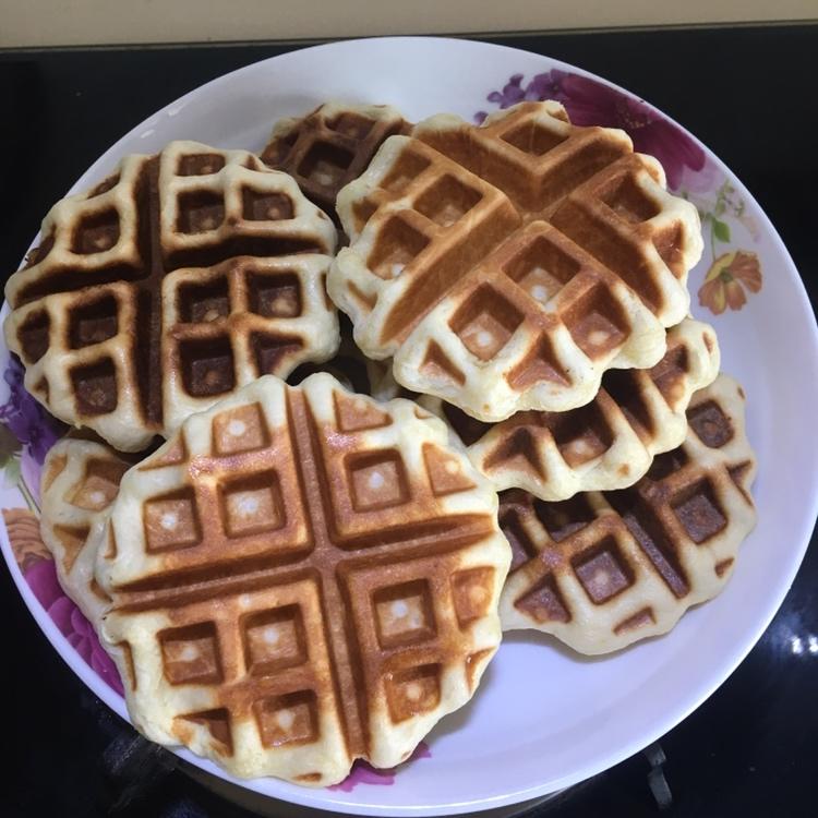 夹馅比利时华夫饼