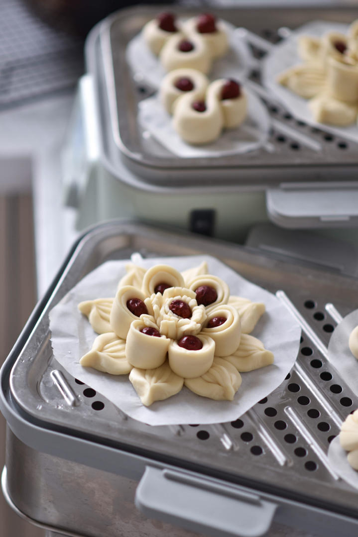 花样面食，红枣馒头【枣花馍】