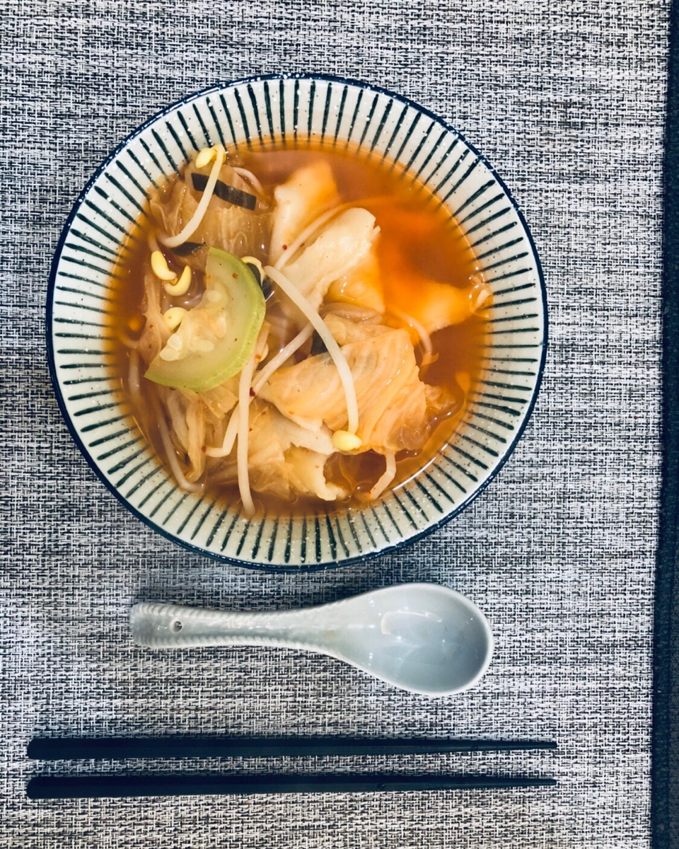 泡菜面片汤