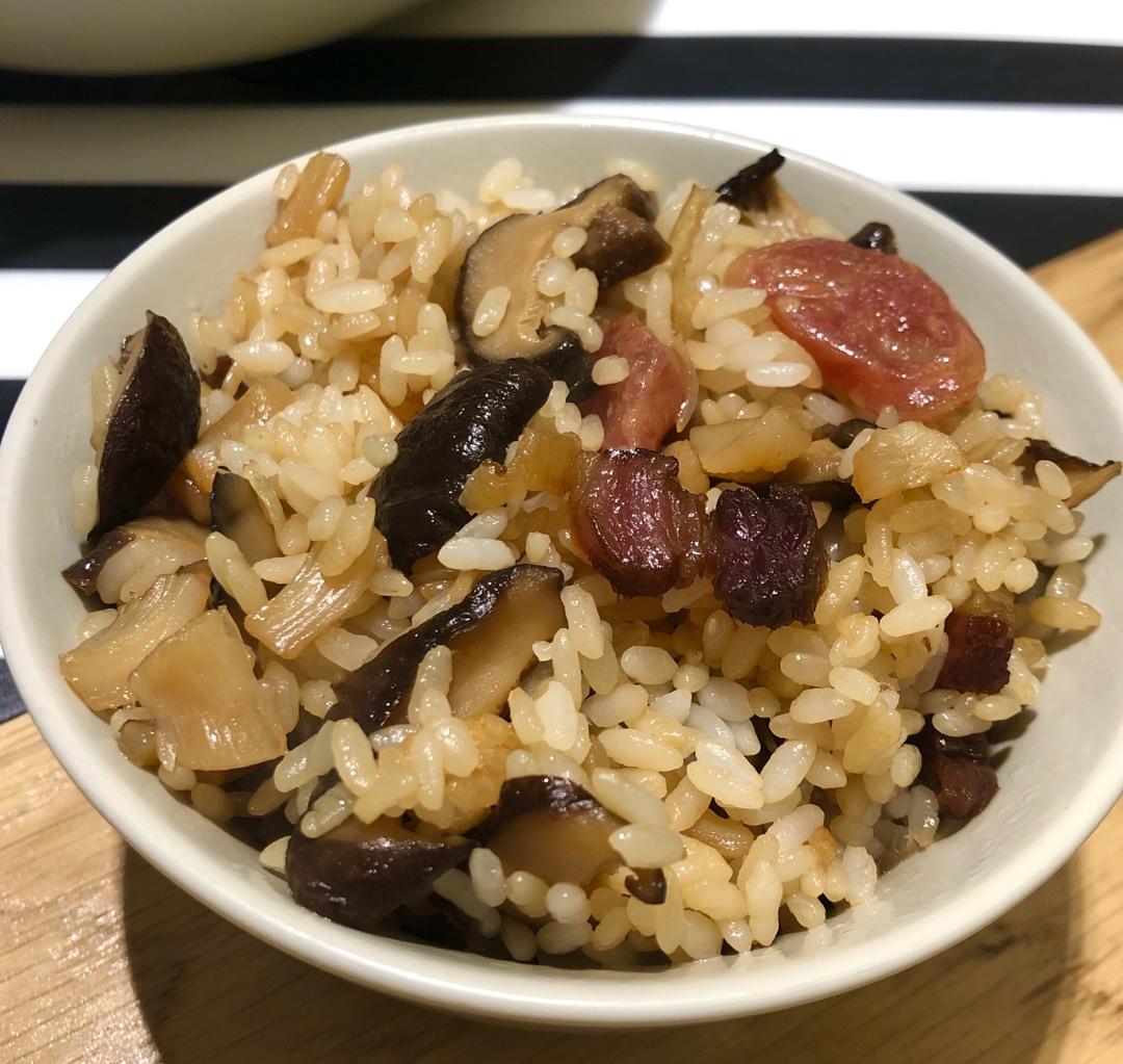 电饭煲版腊味饭
