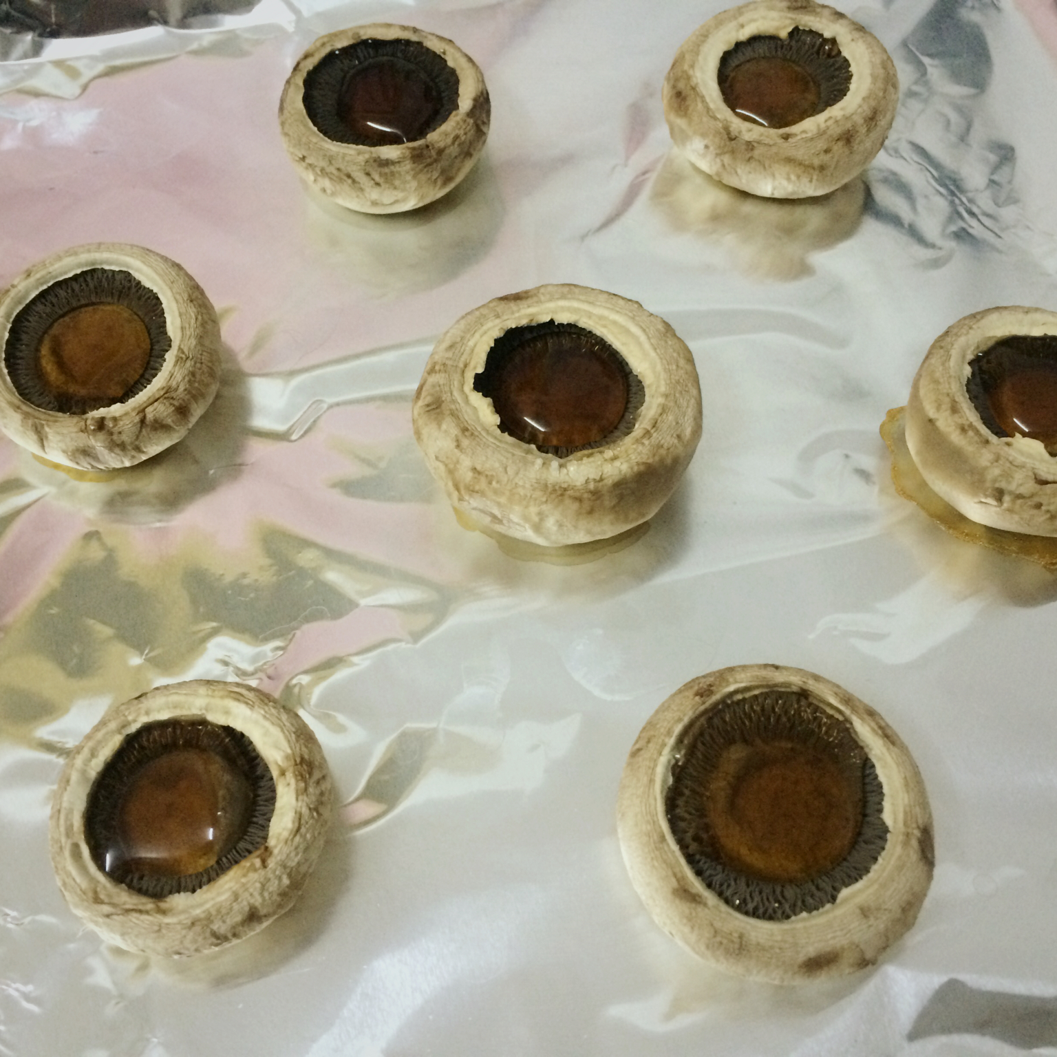 烤蘑菇