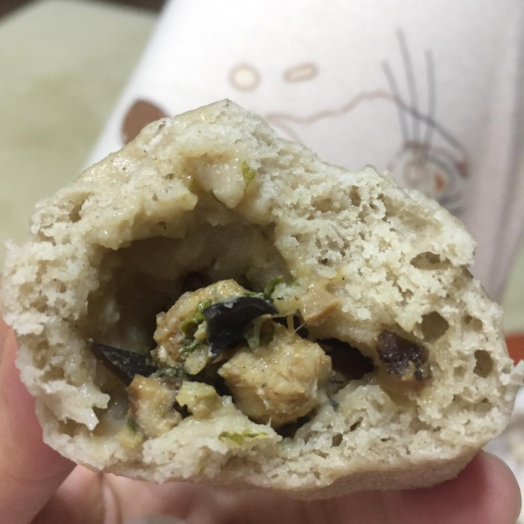 少油低脂的荞麦鸡肉包