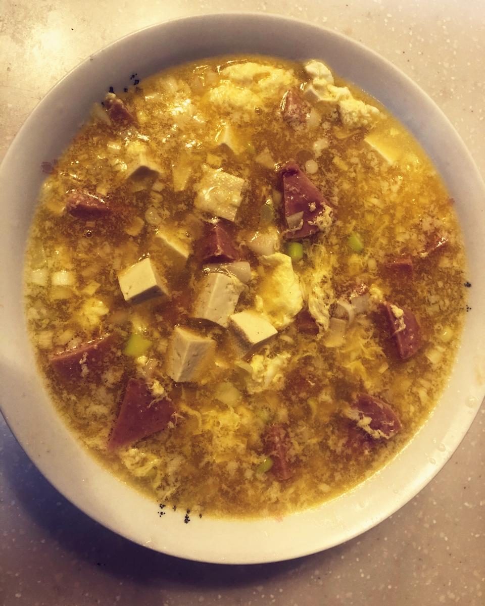 豆腐菌菇汤