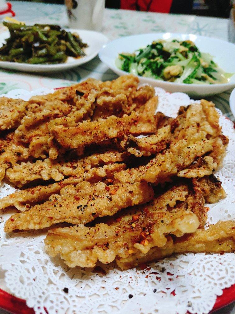 绝对惊艳到你💌一起来吃外酥里嫩，给肉都不换的椒盐杏鲍菇❗️