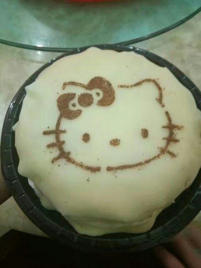 六寸芒果千层蛋糕