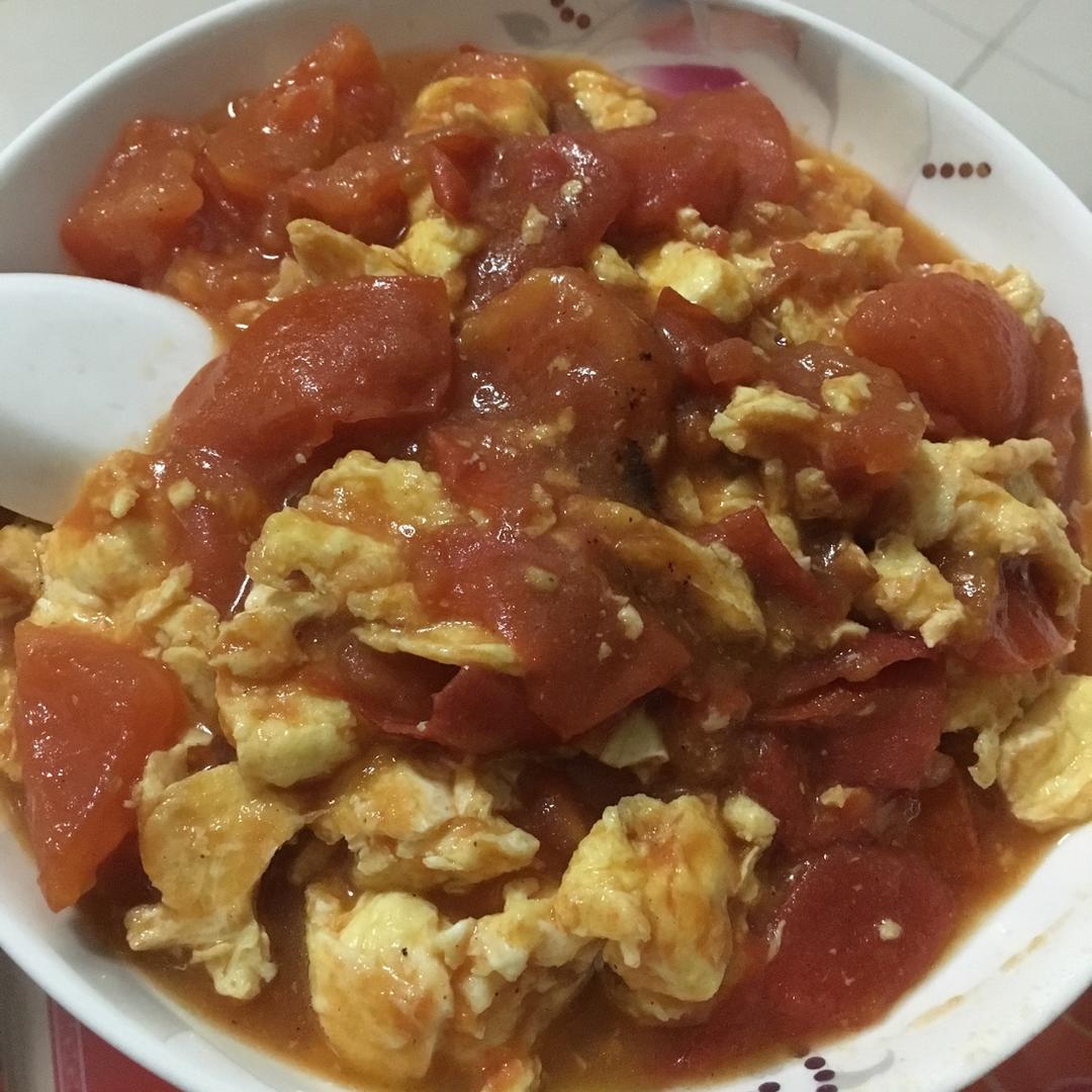西红柿炒鸡蛋