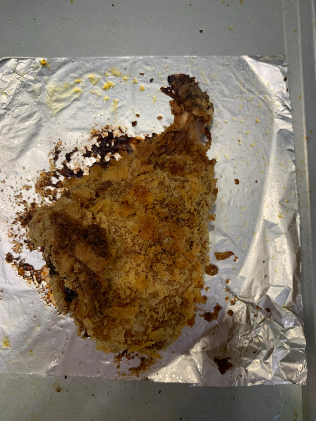 直击KFC脆皮鸡腿