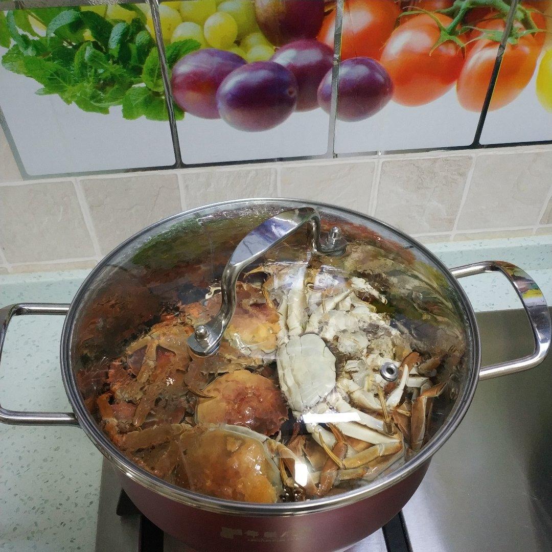 河蟹  最好吃的做法  原汁原味