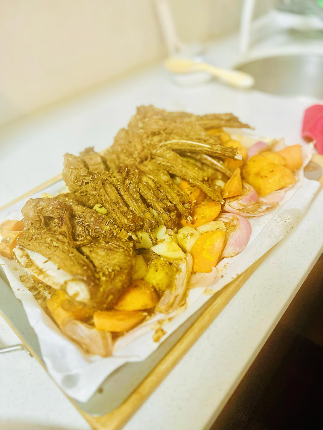 挡不住的诱惑～烤羊排