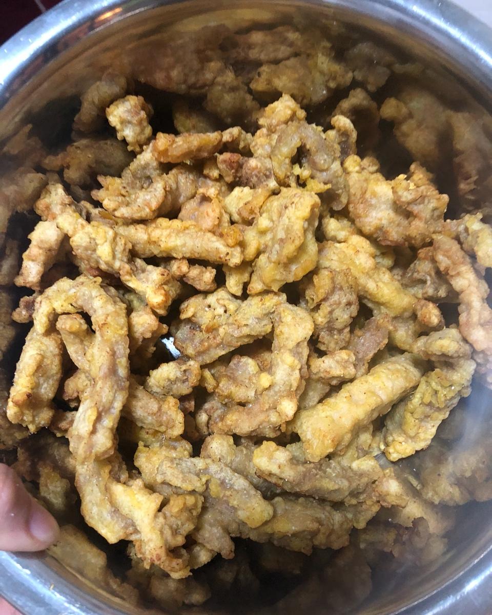 巨美味的椒盐小酥肉❗秒杀火锅店，外酥里嫩❗