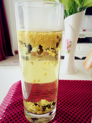 鲜桂花茶的做法 步骤3