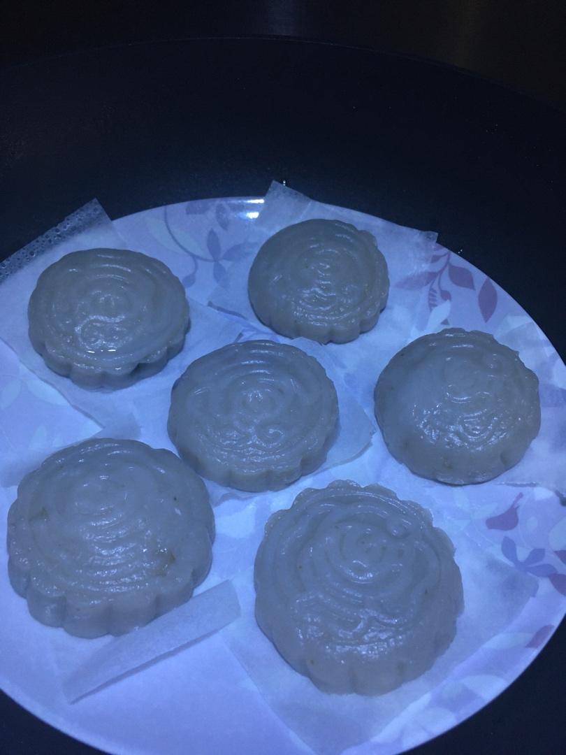 零失败❗️免烤箱❗软糯Q弹的紫薯糯米饼