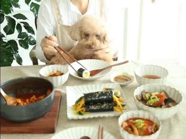 【素食快語 】韓式素小紫菜芝麻飯卷