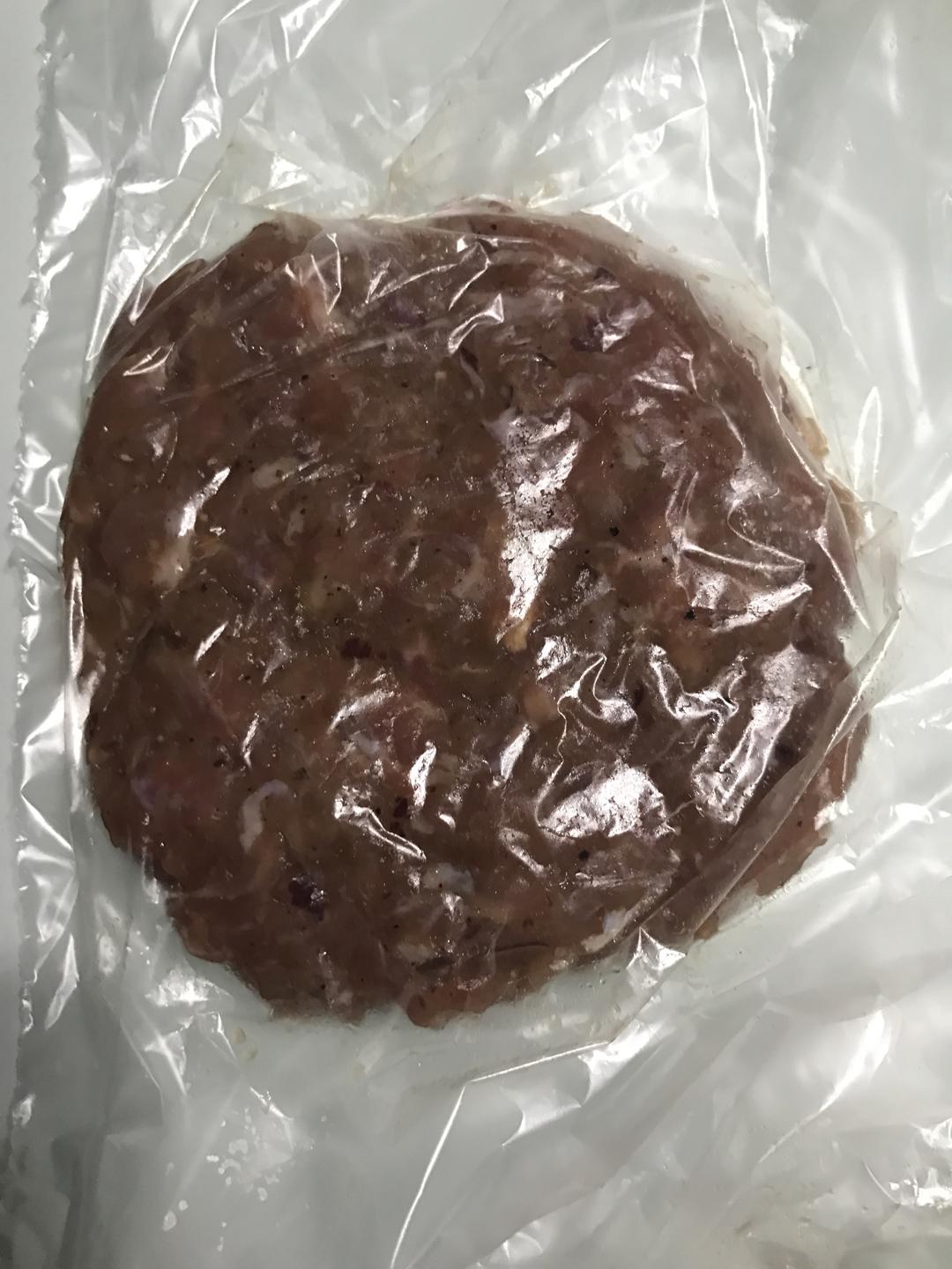 麦当劳汉堡牛肉饼的做法