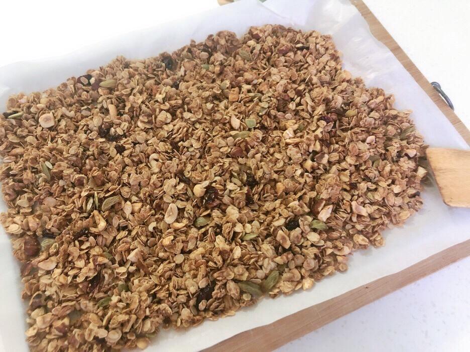 绝对好吃的少油少糖烤燕麦片-私房伴手礼（公开详细配方）