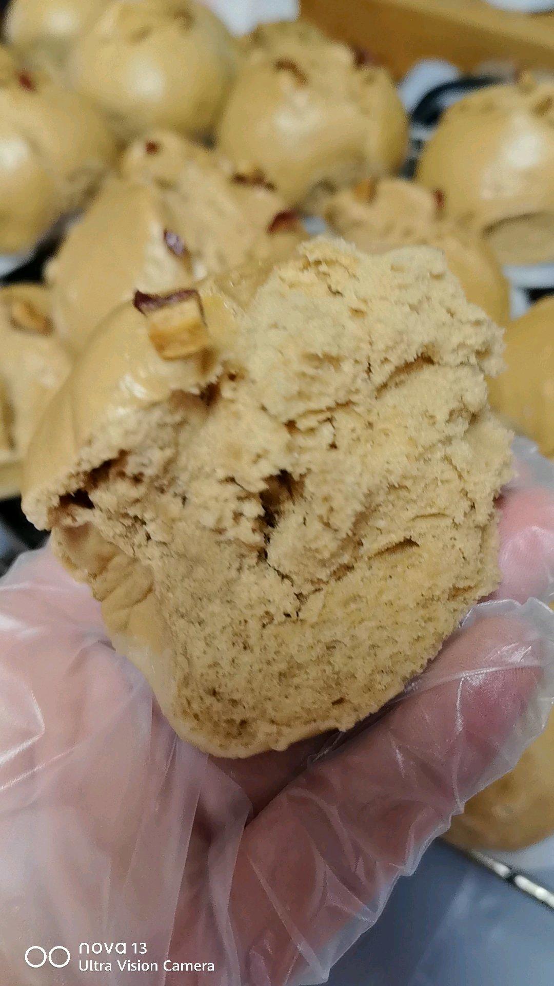 红糖开花馒头