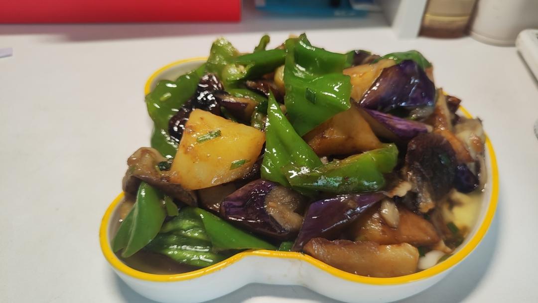 土豆烧茄子