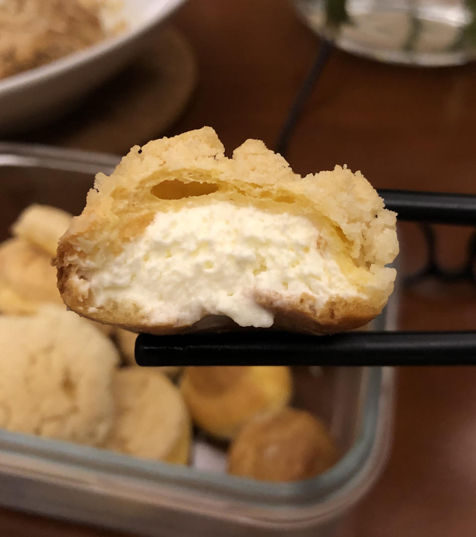 十分美味的酥皮泡芙