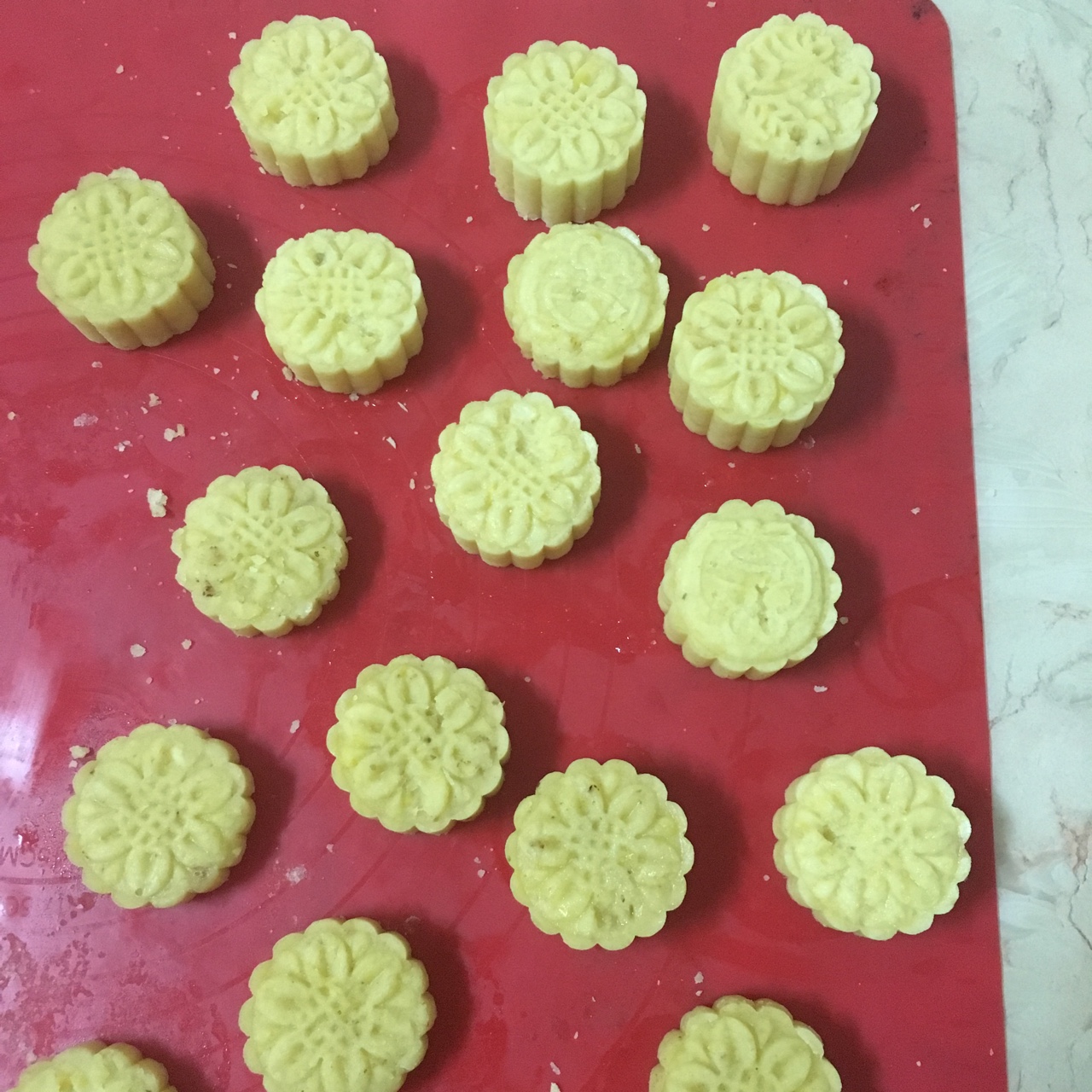 家庭无添加手工绿豆糕