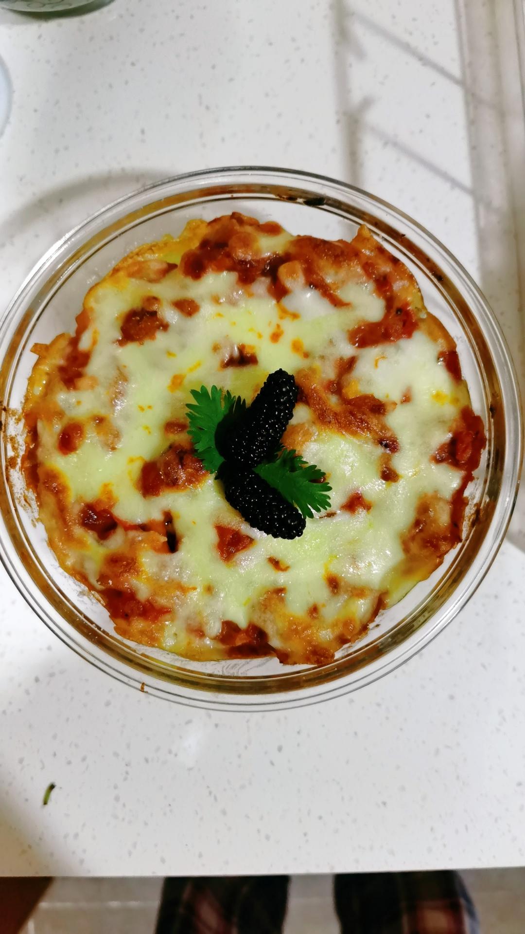蕃茄肉酱奶酪焗饭