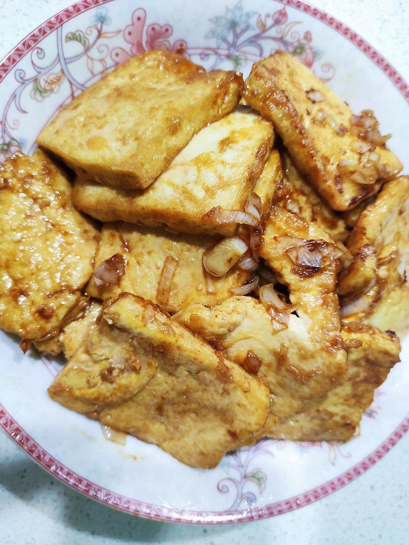 蚝油嫩豆腐
